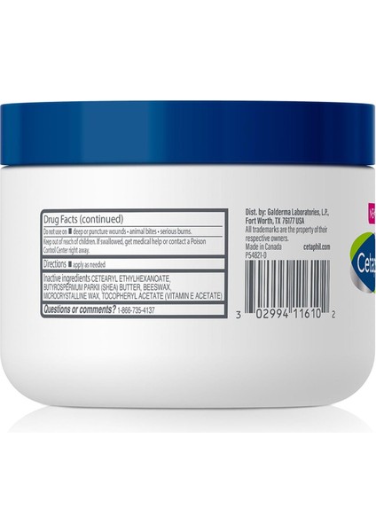 Cetaphil Aşırı Kuru Ciltler Için Nemlendirici Krem 340gr