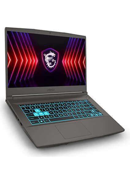 Msi Thin A15 12.nesil Core I7 12650H 48GB 4tb SSD 6GB/RTX4050 Freedos 15.6" 144 Hz Fhd IPS Taşınabilir Bilgisayar B12VE-1891XTRW12+WEBLEGELSINÇANTA