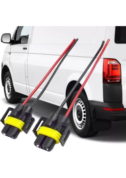 Transporter T6 2015-2019 Model Arası Uyumlu Sis Farı Ampul Bağlantı Soketi