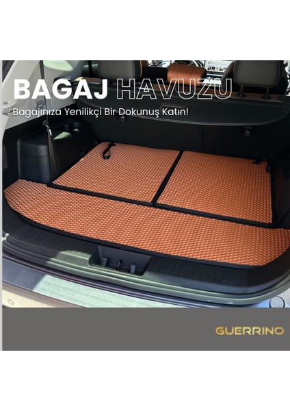 Citroen-Berlingo Için 2018-2024 Arası Araca Özel Yeni Nesil Eva Mat Oto Bagaj Havuzu modelleri