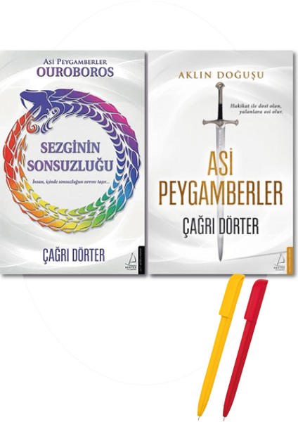 Çağrı Dörter 2 Kitap Set (Sezginin Sonsuzluğu + Asi Peygamberler)+Kalem-Destek Yayınları