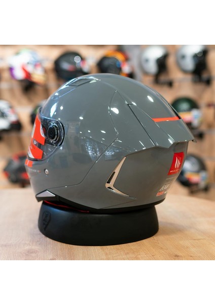Revenge 2 Solid A12 Gloss Full Face Motosiklet Kaskı