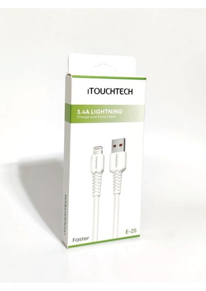 Apple iPhone Uyumlu Hızlı Şarj ve Data Aktarım Kablosu Hızlı Kablo-Data-Veri-Şarj-Fast Cable 3.4A Lightning Ile Uyumlu Apple Telefon ve Ios Tabletler Için Hızlı Şarj Kablosu