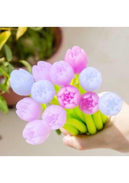 4 Adet Yaratıcı Işık Değiştiren Lale Kalem (Yurt Dışından) modelleri