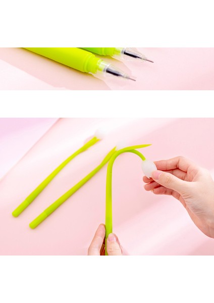 4 Adet Yaratıcı Işık Değiştiren Lale Kalem (Yurt Dışından) fırsatları