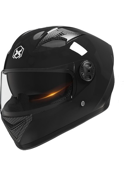 Kask Buğu Önleyici Sıcak Motosiklet Sürme Tam Kapsamlı Kask (Yurt Dışından)