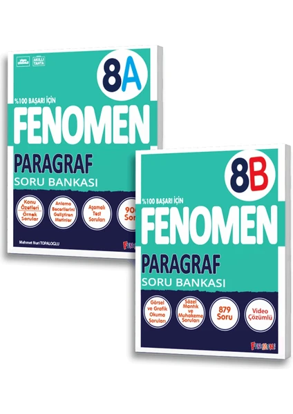 Fenomen Yayınları 8. Sınıf Paragraf A-B 2024-2025