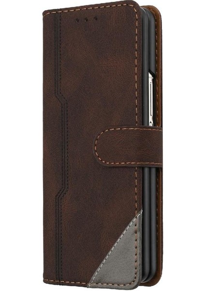 Samsung Galaxy Z Için Kılıf Fold 6 Kart Yuvaları Kapak Handy Standı Manyetik (Yurt Dışından) modelleri