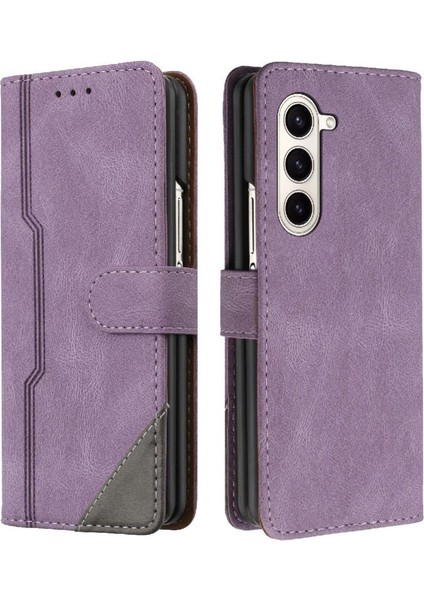 Samsung Galaxy Z Için Kılıf Fold 6 Kart Yuvaları Kapak Handy Standı Manyetik (Yurt Dışından)