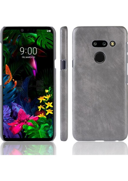 Colorful Shop Lg G8 Thinq Retro Anti Scratch Koruyucu Kapak Lychee Için Retro Kılıf (Yurt Dışından)