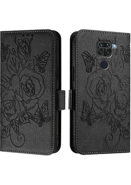 Xiaomi Redmi 10X 4g Için Kredi Kartı Yuvası Manyetik Cüzdan Pu (Yurt Dışından)