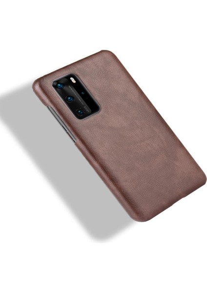 Huawei P40 Pro Lychee Desen Koruyucu Kapak Için Retro Kılıf Anti Retro (Yurt Dışından) fırsatları