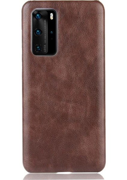 Huawei P40 Pro Lychee Desen Koruyucu Kapak Için Retro Kılıf Anti Retro (Yurt Dışından) indirimleri