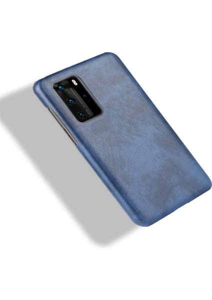 Huawei P40 Pro Lychee Desen Koruyucu Kapak Için Retro Kılıf Anti Retro (Yurt Dışından) modelleri
