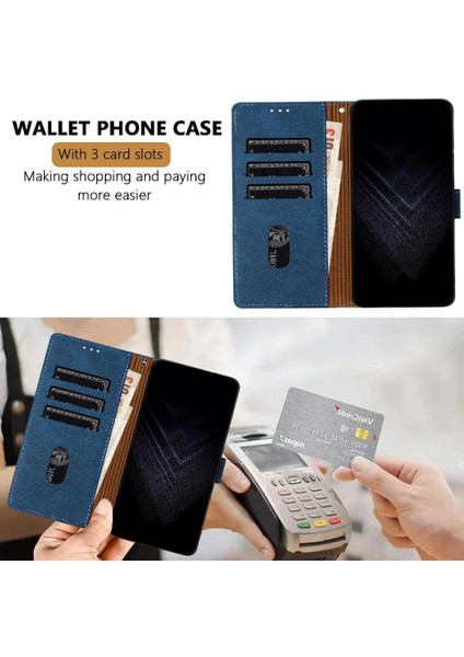 Oppo Oppo 11 Pro 5g Için Kılıf Pu Deri Handy Standı Cüzdan Kart Yuvaları (Yurt Dışından)