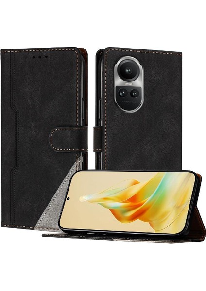 Oppo Oppo 10 5g Cüzdan Manyetik Kapatma Kullanışlı Standı Kart Yuvaları Için Kılıf (Yurt Dışından)