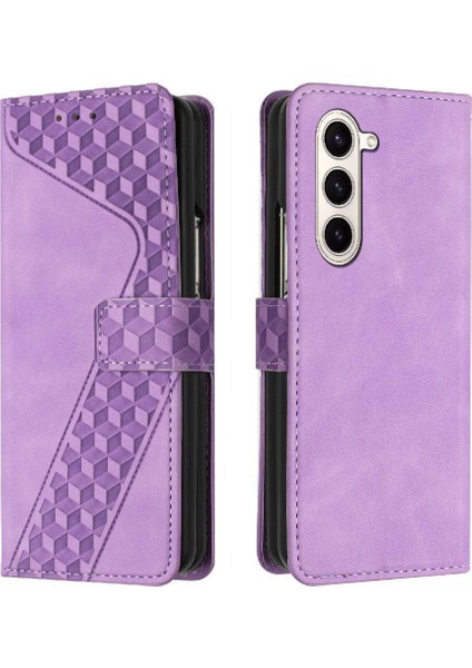 Samsung Galaxy Z Için Telefon Kılıfı Fold 6 Kickstand Manyetik Kart Yuvaları Kapak (Yurt Dışından) modelleri