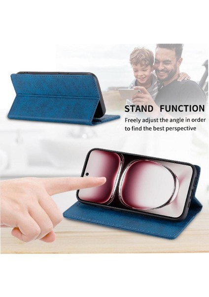 Oppo Oppo 12 Pro 5g Kickstand Darbeye Tpu Kart Yuvası Için Flip Case (Yurt Dışından) fırsatları