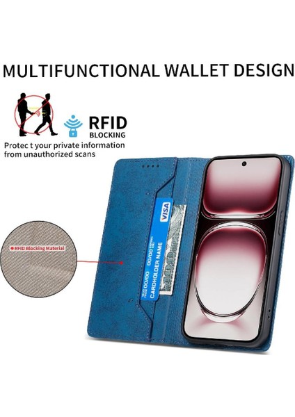 Oppo Oppo 12 Pro 5g Kickstand Darbeye Tpu Kart Yuvası Için Flip Case (Yurt Dışından) indirimleri