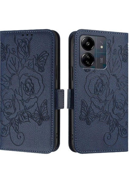 Xiaomi Redmi 13R 5g Manyetik Cüzdan Pu Deri Kredi Kartı ile (Yurt Dışından)