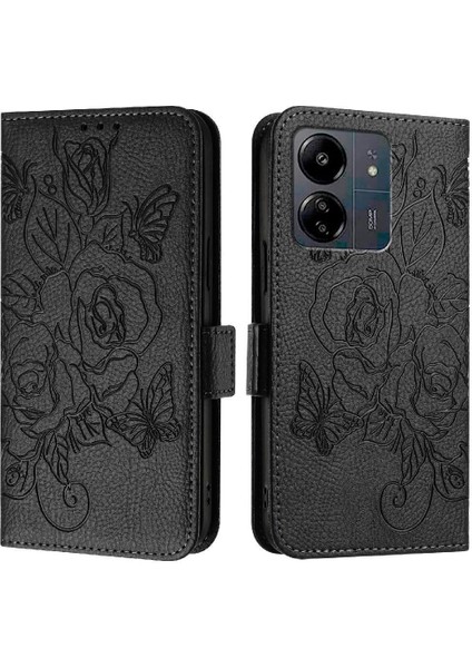 Kredi Kartı Yuvası Pu ile Xiaomi Redmi Credit 4g Manyetik Cüzdan Için Kılıf (Yurt Dışından)