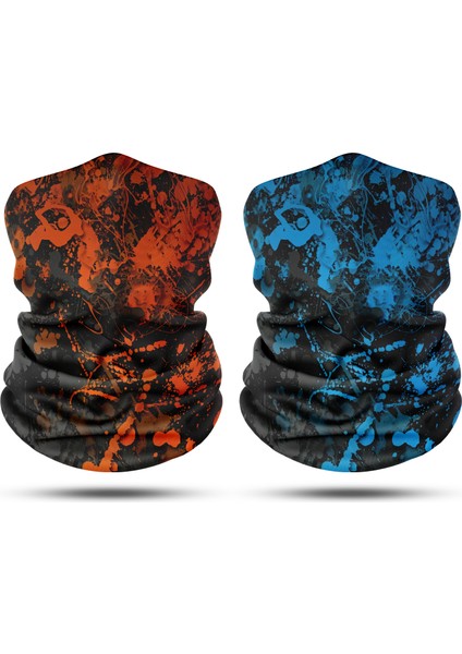 2'li Set Bandana Erkek Bandana Kadın Bandana Motosiklet Bandana Boyunluk Balaklava Outdoor Maske fiyatları