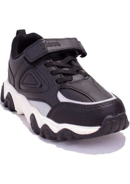 Jessy 950F23K309CN Siyah Ortopedik Günlük Erkek Çocuk Spor Ayakkabı