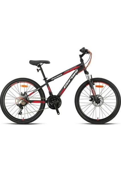 Magnum - 27.5 Mtb - 16' - 21 Vites - M.disc - Mat Siyah - Gri/kırmızı