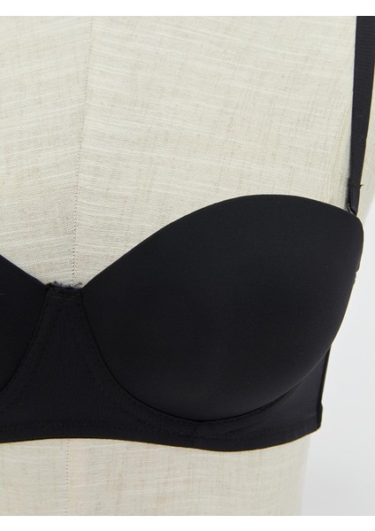 Lcw Dream Balenli Yarım Dolgulu Düz Straplez Sütyen modelleri