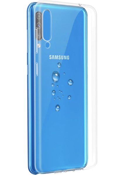 Samsung Galaxy A50 Kılıf Lüx Şeffaf Silikon 13