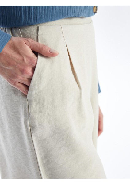 Lcwaıkıkı Classic Kadın Beli Lastikli Düz Şort indirimleri