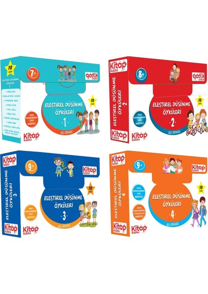 4. Sınıf Eleştirel ve Yaratıcı Düşünme 1-2-3-4 40 Kitap Hikaye Seti 2024