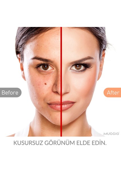 Premium Açılı Kapatıcı, Ince Kontur Makyaj Fırçası