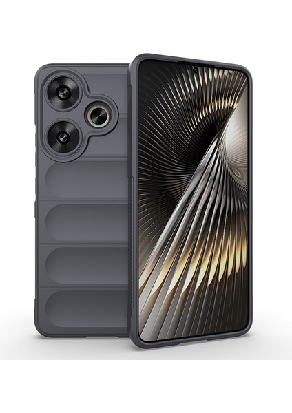Poco F6 Kalkan Yumuşak Silikon Cep Telefonu Kılıfı (Yurt Dışından)