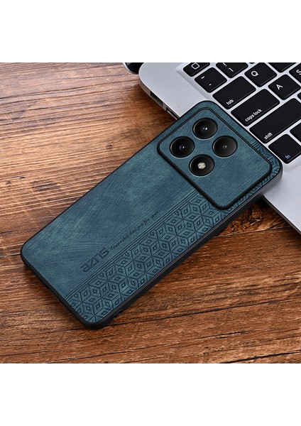 Poco F6 Pro Retro Kabartmalı Desen Pu Cep Telefonu Kılıfı (Yurt Dışından)