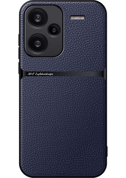 Xiaomi Redmi Note 13 Pro Plus Araba Manyetik Emme Litchi Desenli Pu Cep Telefonu Kılıfı (Yurt Dışından)