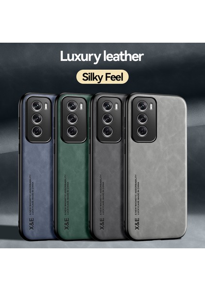 Oppo RENO12 Cilt Hissi Araba Manyetik Emme Pu Cep Telefonu Kılıfı (Yurt Dışından) indirimleri