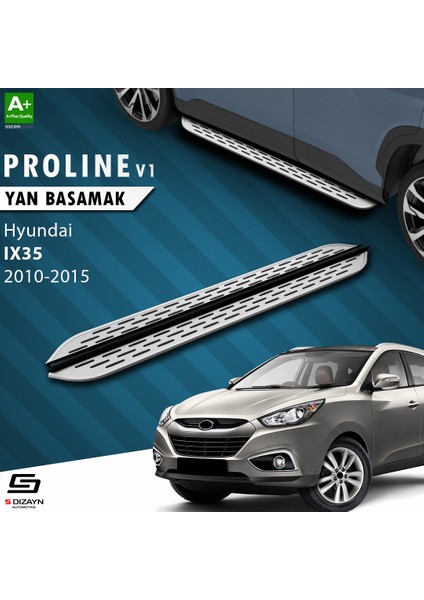 Hyundai IX-35 OEM Still Pro V1 Aluminyum Yan Basamak 173 Cm 2010-2015 A+ Kalite