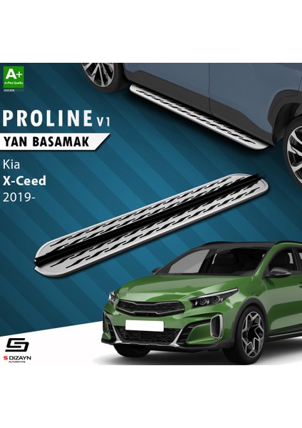 Kia XCeed OEM Still Pro V2 Aluminyum Yan Basamak 183 Cm 2019 Üzeri A+ Kalite