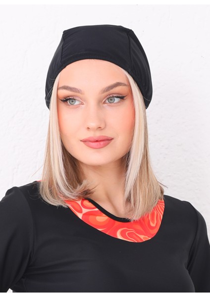 Havuz Deniz Düz Bone RB007 Siyah