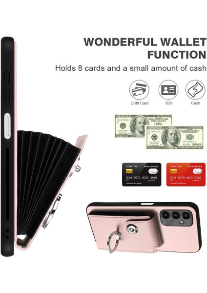 Samsung Galaxy A24 4g Koruyucu Kapak Için Kılıf Kart Yuvası Tutucular Deri (Yurt Dışından) indirimleri