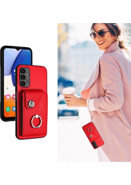 Samsung Galaxy A24 4g Koruyucu Kapak Için Kılıf Kart Yuvası Tutucular Deri (Yurt Dışından) indirimleri