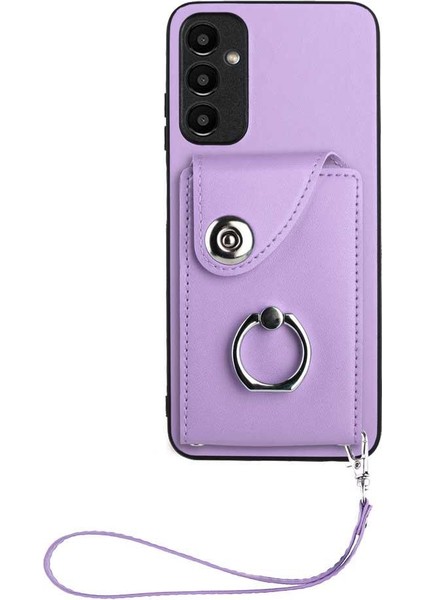 Samsung Galaxy A05S Için Kılıf Deri Koruyucu Kapak Kart Yuvası Tutucular (Yurt Dışından) modelleri