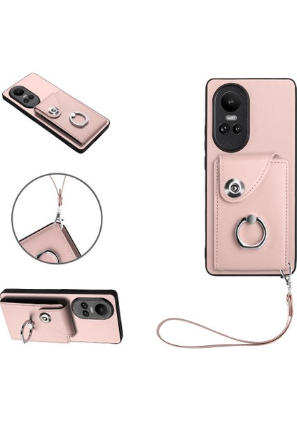 Oppo Oppo 10 5g Kart Yuvası Sahipleri Için Kılıf Deri El Kayışı Koruyucu (Yurt Dışından)
