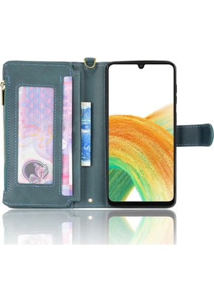 Samsung Galaxy A32 5g Için Kılıf Deri Kapak Manyetik Pu Deri Flip (Yurt Dışından) fırsatları