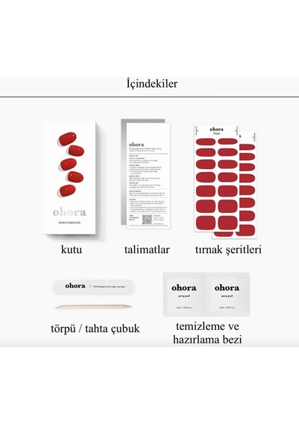 N Addict Manikür Jel Tırnak 30 Adet, 2 Kullanım