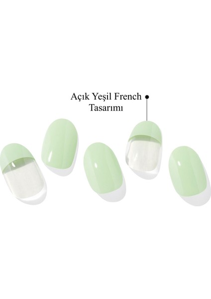 Ohoran Silky Mint Jel Tırnak 30 Adet, 2 Kullanım