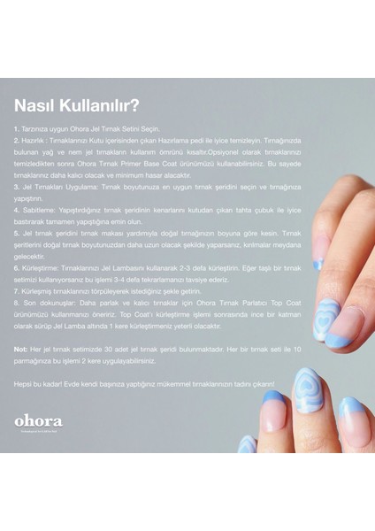 N Milky Taro Jel Tırnak 30 Adet, 2 Kullanım