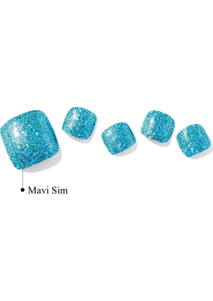 Ohorap Surfing Blue Jel Tırnak 32 Adet, 2 Kullanım