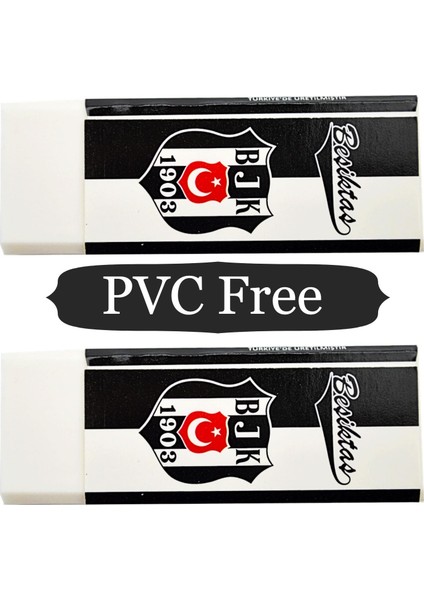 No:20 Pvc Free Büyük Boy Beyaz Silgi 20 Adet